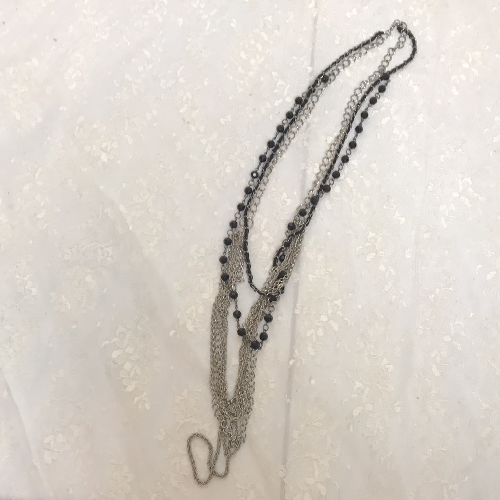 Multi Strand Statement Necklace - image 3